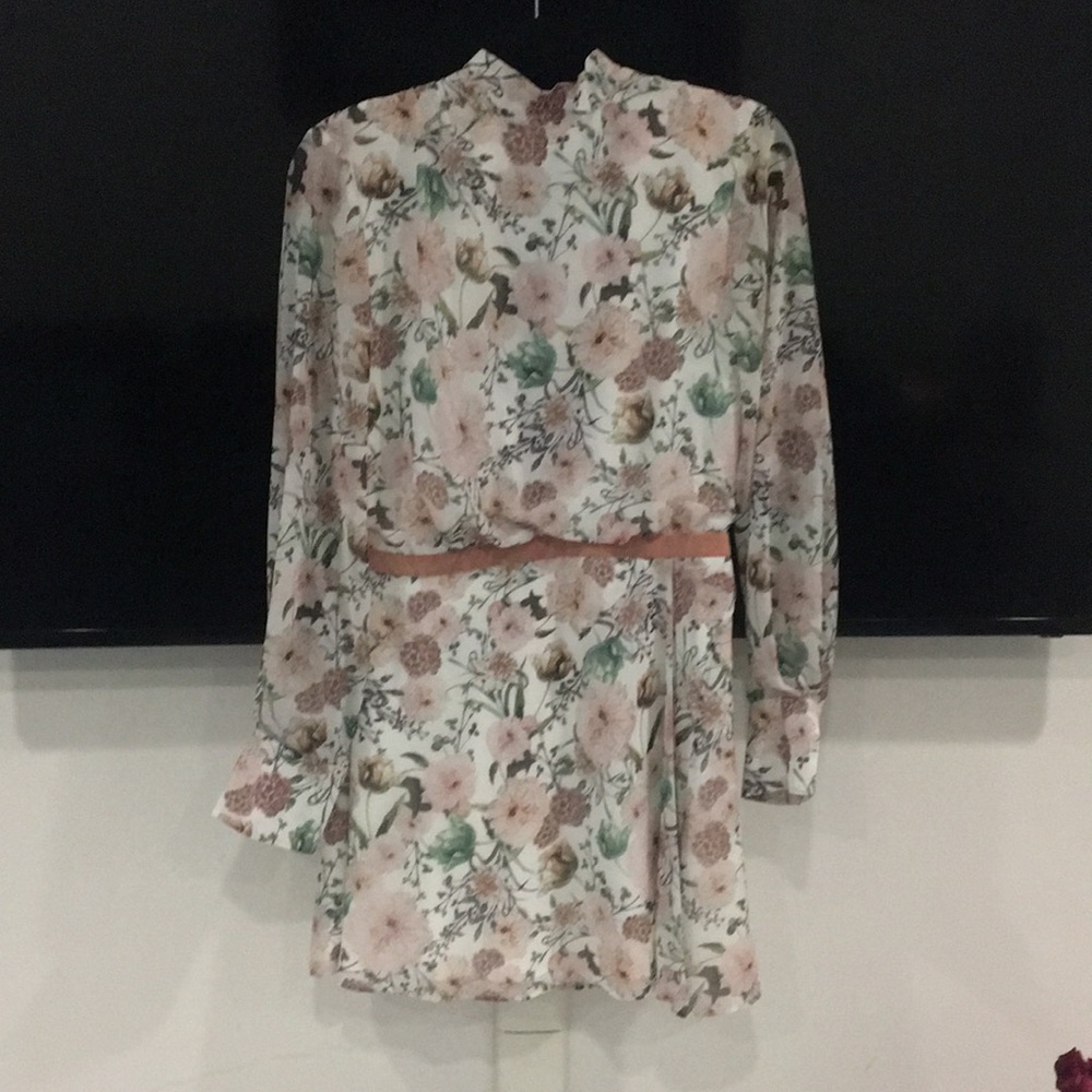 Floral mini dress